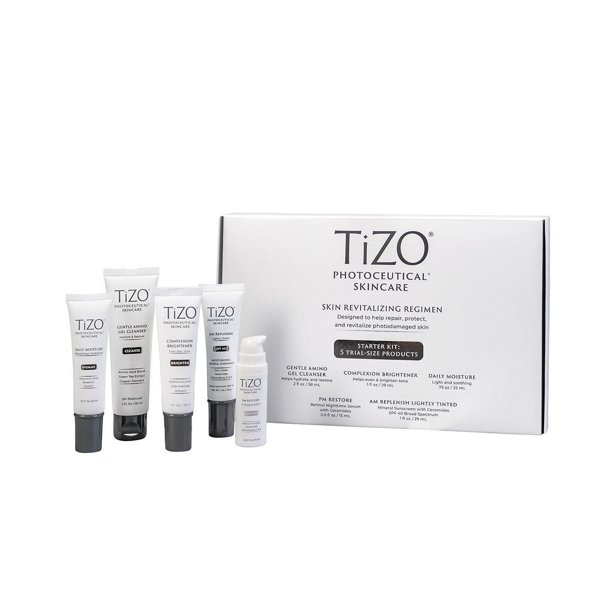 Tizo Skin Revitalizing Trial Size Regimen